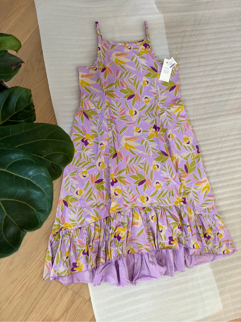 NWT✨ Tea Lilac Floral Hi-Low Sundress